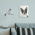 thumbnail image 2 of Stupell Industries Curious Boston Terrier Portrait Pet Dog Watercolor Wall Plaque, 13 x 19, Design by George Dyachenko, 2 of 6