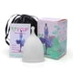 thumbnail image 1 of Copa menstrual reutilizable para copas menstruales femeninas Suministros suaves para mujeres (transparente, L), 1 of 5