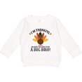 thumbnail image 2 of Inktastic Big Bro Announcement Thanksgiving Brother Toddler Sweatshirt, 2 of 4