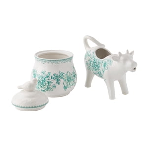 The Pioneer Woman Agatha Sugar Bowl and Creamer Set