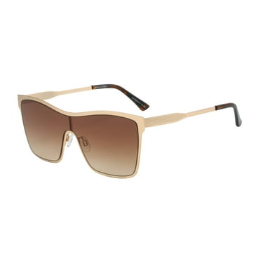Piranha Eyewear Lodo Oversize Cat Eye Shield Sunglasses for Ladies