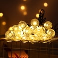 thumbnail image 1 of SolarLightString5m20LEDCrystalBubbleBallWaterDropOutdoorDecorativeLightGardenLight, 1 of 5