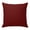 Vintage reddish-brown, variant on Throw Pillow Covers 16x16 Inch, Burgundy Decorative Pillow Cases for Couch Sofa Bed, Romantic Red Modern Solid Color Farmhouse Cotton Linen Square Home Decor Pillowcases with Hidden Zipper