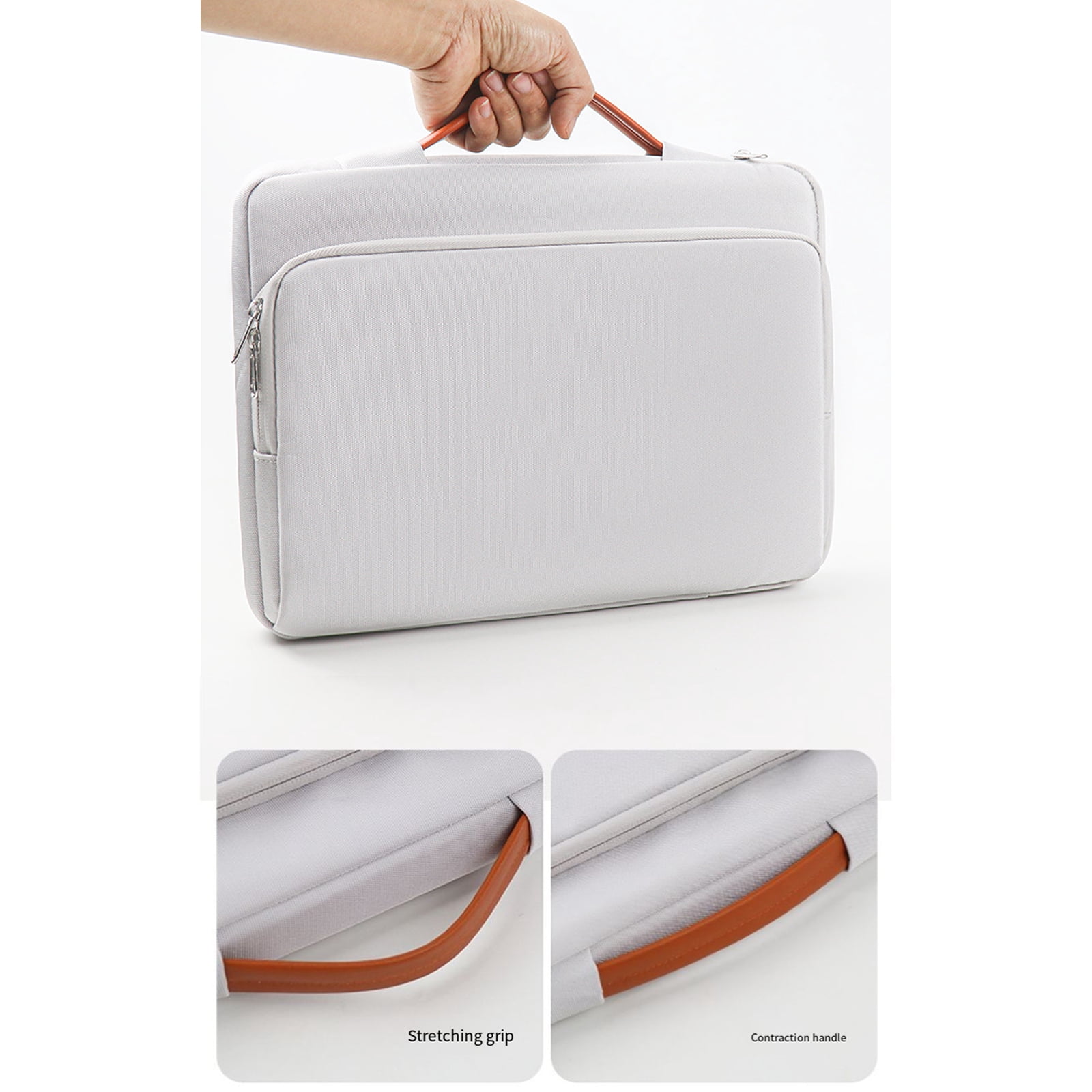 Lightweight Laptop Case With Ergonomic Handle Laptop Storage Bag Oxford Cloth Storage Case For Traveling Portable
