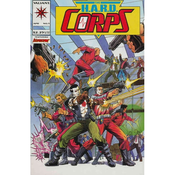 H.A.R.D. Corps, The #5 VF ; Valiant Comic Book