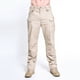 thumbnail image 1 of Pantalones largos para hombre, de color liso, multibolsillos, lavados, para exteriores, informales, de algodón puro., 1 of 3