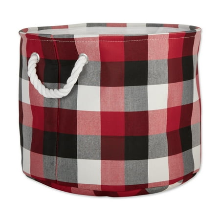 

Polyester Bin Tri Color Cardinal Red Round Large 15 x16 x16