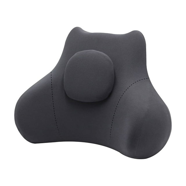 Rbaofujie Car Lumbar Support Driver's Seat Backrest Car Mounted Backrest Lumbar Cushion Lumbar Support Driver's Driving Lumbar Support Cushion