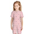 thumbnail image 5 of Balery Pig Polka Dot Conjunto de Pijama Infantil de Manga Corta con Estampado – Ropa de Dormir de Algodón Suave-X-Large, 5 of 5