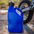 thumbnail image 5 of Bushman 4Pk U-Jug Storage Jug, Portable Plastic Container, 5.5 Gal, Blue, 5 of 10