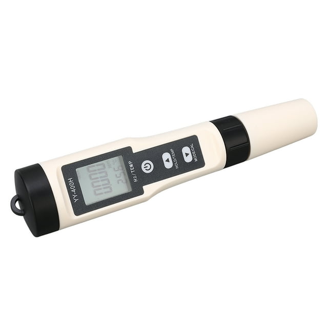 Water Quality Test Pen, IP67 Waterproof High Sensitivity Electrode Portable Digital H2 Meter With Backlit For Laboratory