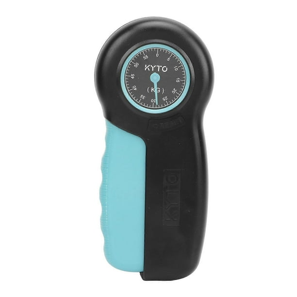 Grip Strength Tester, Hand Dynamometer, Ergonomic Grip Strength Measurement, Grip Dynamometer, Blue and Black