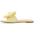 thumbnail image 3 of Journee Womens Fayre Slip On Flat Sandals, Widths Available, 3 of 10