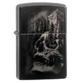thumbnail image 2 of 49141 Zippo Skull Mountain Design Black Ice Windproof Pocket Lighter, 2 of 15
