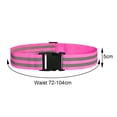 thumbnail image 2 of High Visibility Reflective Belt, Belt Army Reflective Belt Military Reflective Running Gear Men Women Reflector Belt Walking Running Cycling, 2 of 5