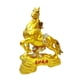 thumbnail image 5 of Estatua de caballo dorado que atrae la fortuna Colección Adorno del año chino 2026 para 24 x 28 cm, 5 of 9