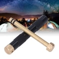 thumbnail image 3 of Fire Piston, Fast Fire Efficiency Fire Starting Tool Black Adiabatic Compression Aluminum Alloy+Brass Durability 128g  for Exploring, 3 of 7