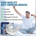 thumbnail image 7 of Adjustable Anti Snoring Mouthpiece with Gear Connection Technology, Custom Fit Snoring Solution for Men and Women, Sleep Aid Mouth Guard, 7 of 7