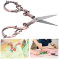 thumbnail image 3 of Retro Scissors, Stainless Steel Gourd Shape Scissors, Designed With Ergonomic Handles, Can Be Used In Embroidery, Sewing, 3 of 8