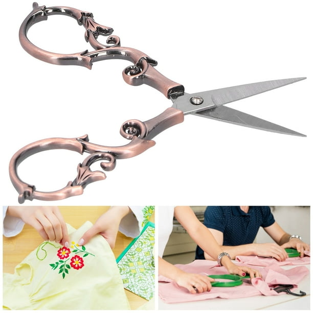 DriKou Lot De 3 Ciseaux à Fil En Acier Inoxydable Pour Couper Facilement Les Petits Tissus Fournitures De Couture Pour Couper Le Point De Croix, La Broderie, La Couture, L'artisanat