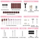 thumbnail image 3 of Kit de herramientas rotativas WORKPRO Pink 12V con 114 accesorios, 3 of 8
