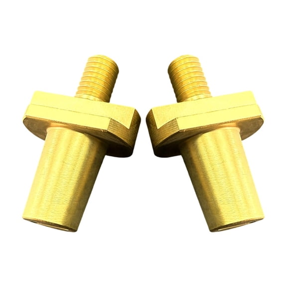 Baguer Brass Car Terminal Post Adapter Male Thread Positive Negative for Stud