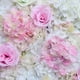 thumbnail image 4 of Hermoso pilar de flores artificiales, panel de flores artificiales para boda Rosa + blanco, 4 of 6