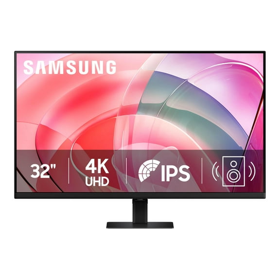 Samsung 32-in ViewFinity S7 (S70D) 4K UHD IPS HDR10 High Resolution Computer Monitor with Speaker - LS32D708EBNXGO