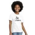 thumbnail image 3 of So Glamorous Cute Inspirational Girls Kids T Shirt Tees Teen Brisco Brands M, 3 of 5