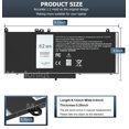 thumbnail image 2 of Batería Menlonigt 6MT4T compatible con Dell Latitude E5470/E5570, 2 of 8