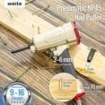 thumbnail image 3 of MEITE Pneumatic Nails Puller Gun NP45 Professional Air Punch Nails Remove Nailer 70-100 PSI, 3 of 7