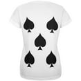 thumbnail image 2 of Halloween Five of Spades Card Soldier Costume All Over Womens T Shirt Multi SM, 2 of 2