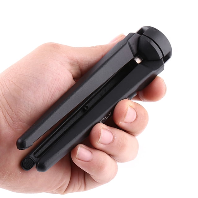 TRÍPODE DE CÁMARA DE ALEACIÓN DE ALUMINIO, Soporte Portátil de Mano Con Amohadilla de Goma Antideslizante, Capacidad de Carga de 3 kg para Fotografía de Vieges, Teléfono,