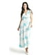 thumbnail image 5 of Vestido largo cintura smock Roman Fashion Juvenil 8801X-11 Blanco Flor M, 5 of 5