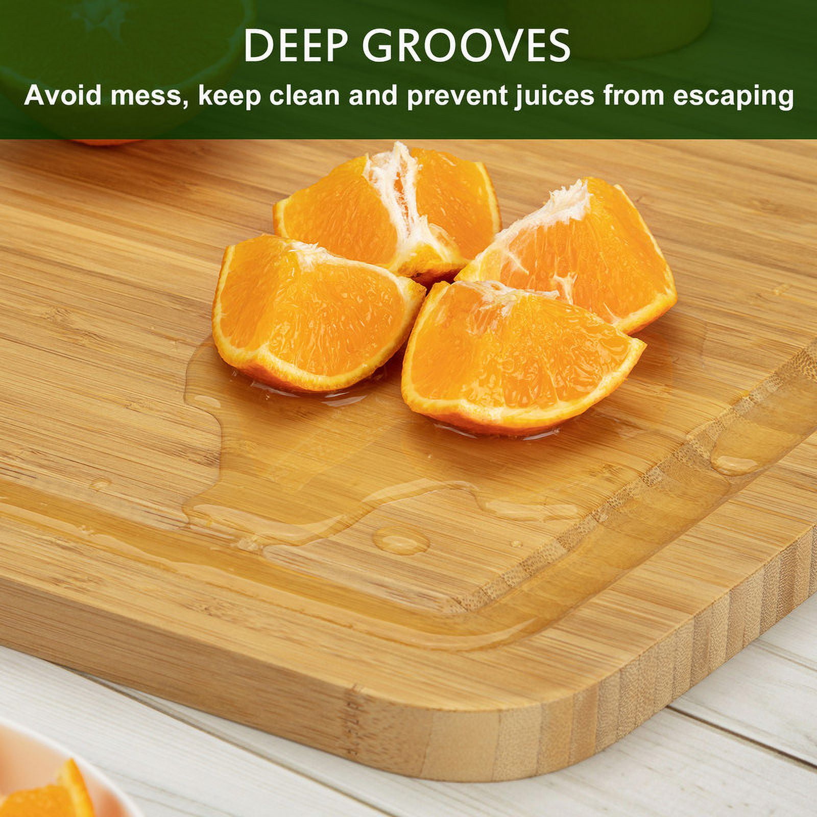 Bamboo Cutting Board 30" x 20", Noodle Board Stove Cover, Extra Large Cutting Board for Kitchen