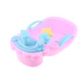 thumbnail image 3 of Cuarto de Cuarto de baño Juguete, Simulación de muebles de bañera de bebé Juguete, Muñeca de bebé Juego de baño para Ba Baoblaze Bañera de muñecas Reborn, 3 of 8