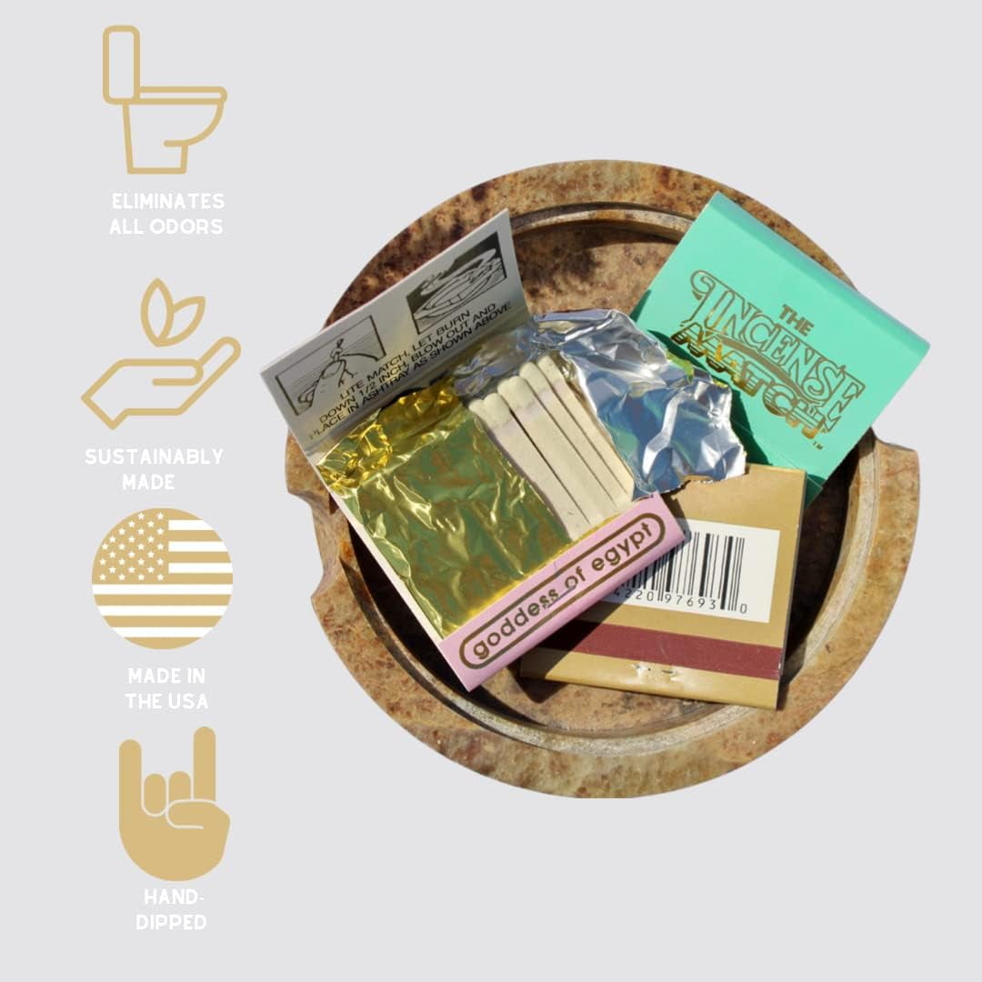 Incense Matches 15 Pack Variety - Eliminate Odors and Refresh The Air Anywhere