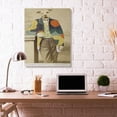 thumbnail image 2 of Stupell Industries Abstract Funny Vintage Dog Pet Animal Photo Super Canvas Wall Art by Villager Jim, 2 of 6