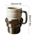thumbnail image 3 of Spark Plug Mug Novelty Coffee Cup Automotive Theme Gift For Car Lovers Christmas Gift Idea Ceramic Mug 0.772 Pounds, 3 of 9