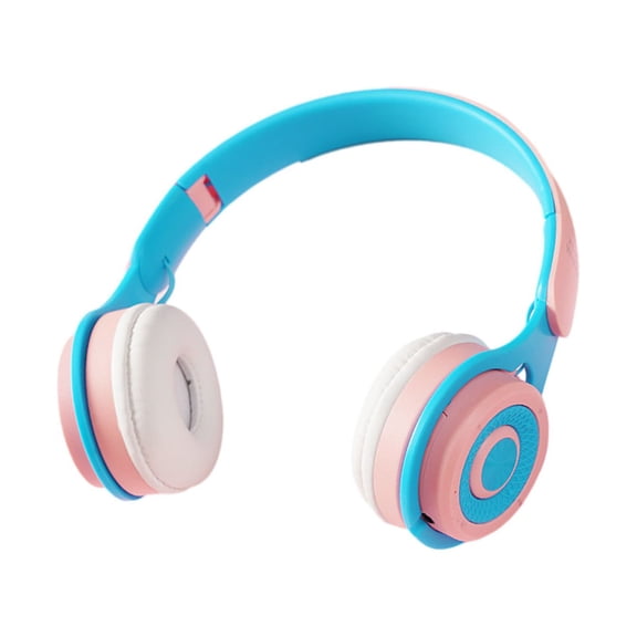 Over-Ear Kids Bluetooth Headphones Wireless Earphones,ANC Active Noise Cancellation Headset,Foldable Learning Gaming Earbuds,30H Long Battery Comfort Headphones,Universal Phone PC Headset