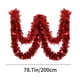 thumbnail image 3 of Christmas Tree Big Heart Decoration Colorful Strips Of Woolen Strips Wedding Pull Flowers Wedding Room Ribbon Venue Decoration Christmas Decoration, 3 of 6