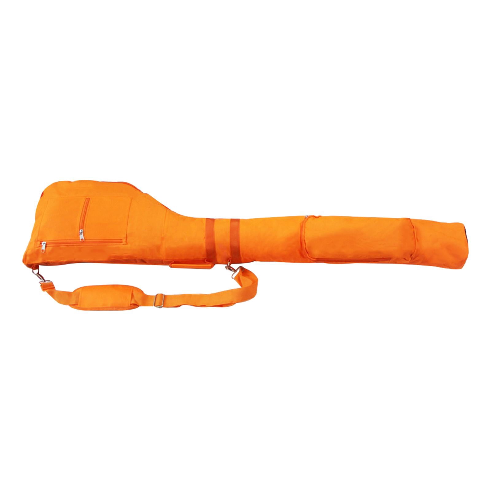 Golf Lightweight Foldable Travel Bag for Driving Range,Practice Thick and Tough Clubs Case - Orange