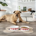 thumbnail image 2 of Bone Dry Ceramic Pet Bowls Non-Slip, Dishwasher Safe, Large, 7.5x2.4", Heart, 2 Count, 2 of 5