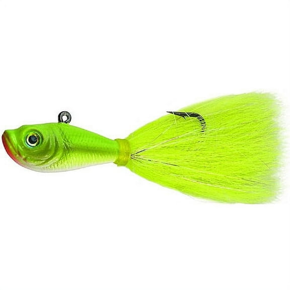 SPRO PRIME BUCKTAIL JIG CRAZY CHARTREUSE 1 oz