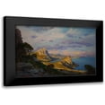 thumbnail image 1 of Sviridov, Sergei 14x11 Black Modern Framed Museum Art Print Titled - Rocky Coast XI, 1 of 5