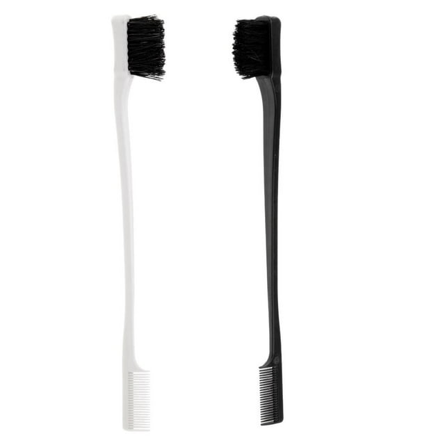 Herramienta para pulir el cabello con natural cabello de 2 x 7 pulgadas negro02 Colco Peine de peinado