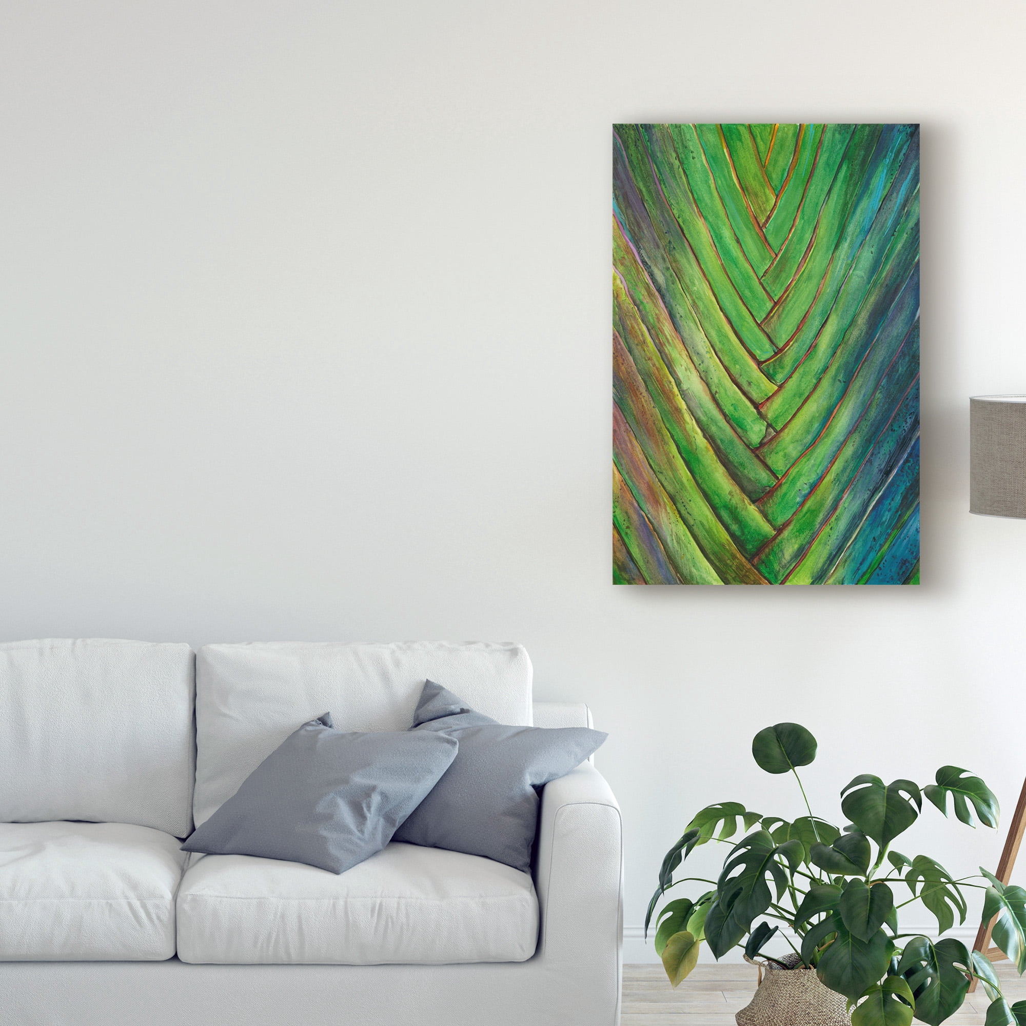 Trademark Fine Art 'Tropical Crop I' Canvas Art by Melissa Wang