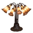 thumbnail image 6 of 14369 Meyda 22"H Amber Pond Lily 10 Lt Table Lamp, 6 of 6