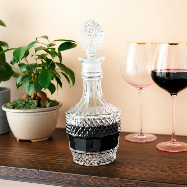 【期間限定お試し価格】 Free Shipping! Twine Vintage Crystal Wine Decanter, Carafe 工芸ガラス