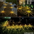 thumbnail image 4 of Lights Outdoor  Waterproof 6000K Cold White LED Stainless Steel Stake for Pathway Yard Garden Driveway Solar Powered Outside Decor, 4 of 17
